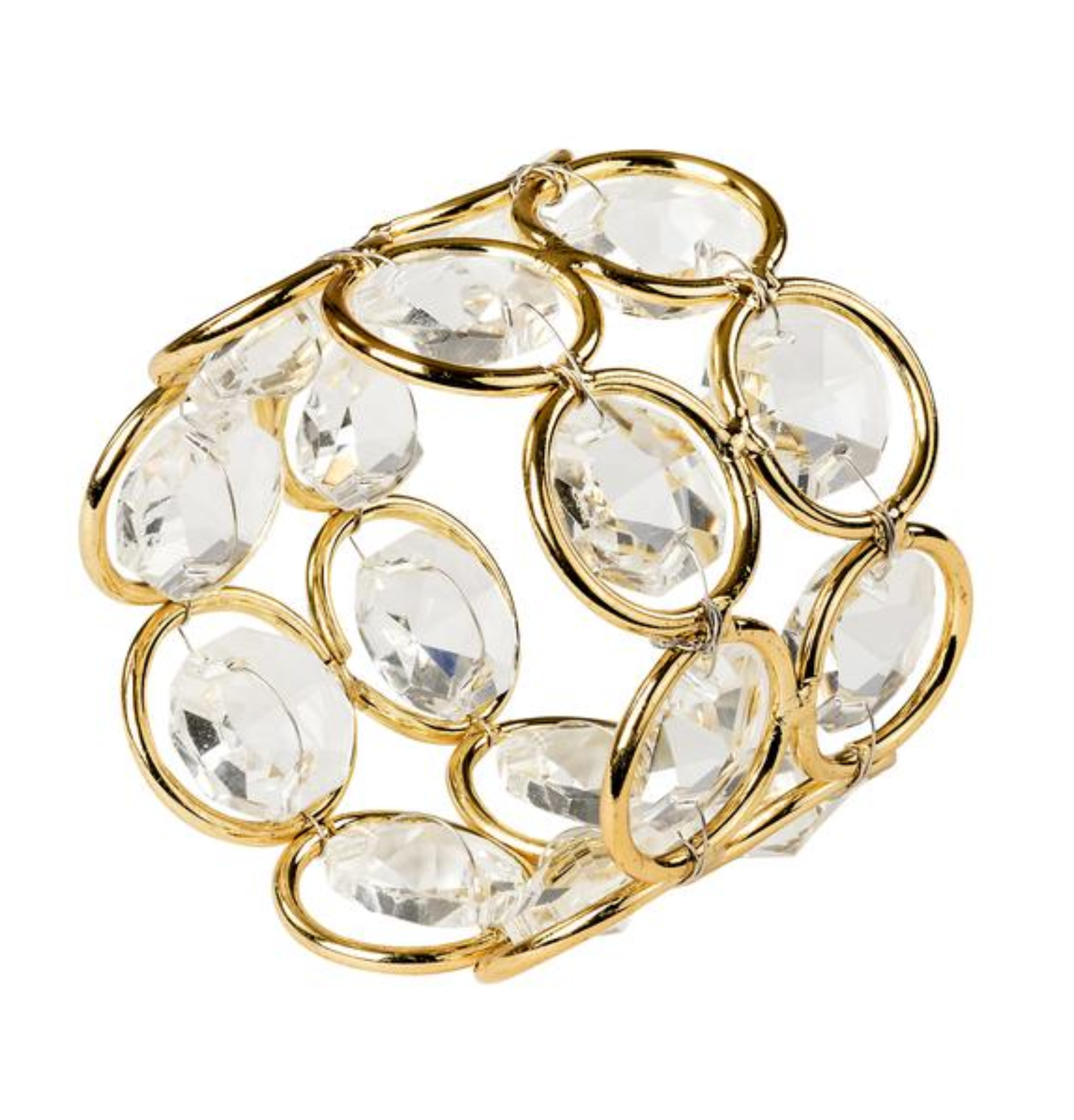 Napkin Ring - Crystal - Gold.png